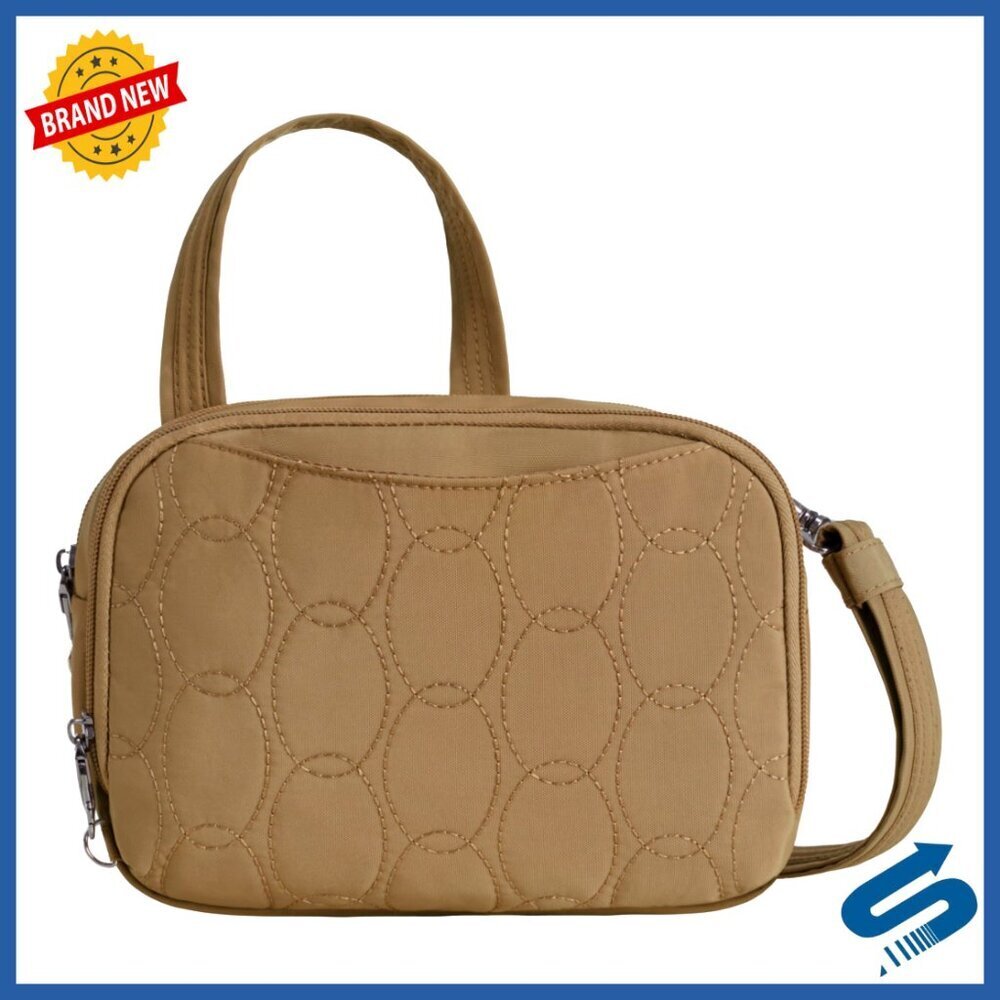 Anti-Theft Crossbody Bag Minimalist Chic Travel Water-Resistant Nylon